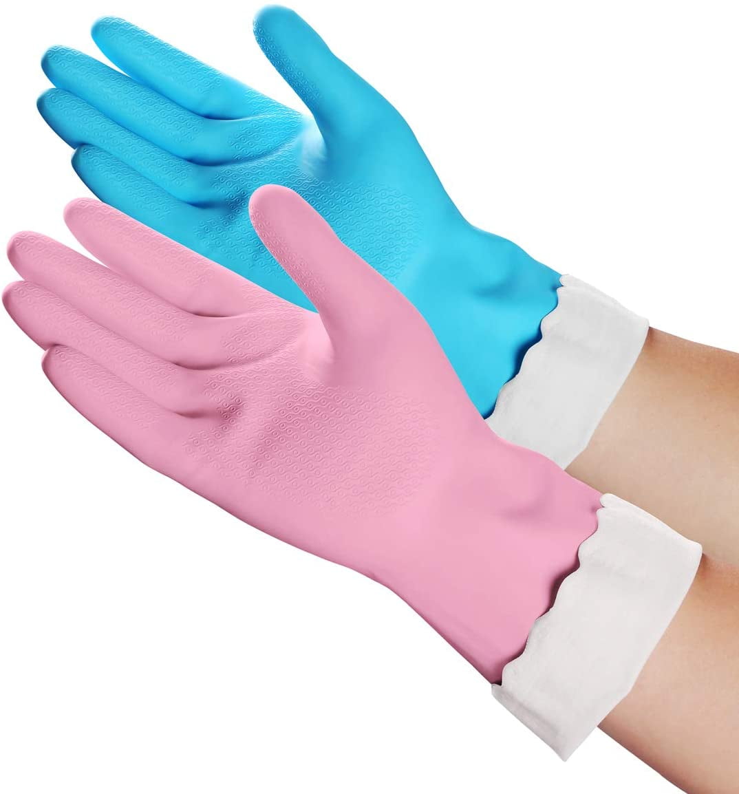 Soft Scrub 12811-16 Small Soft Scrub Premium Defense Purple Rubber Gloves 