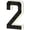 2, variant on Solar Address Light for House Numbers LED Illuminated Sign, Dusk-to-Dawn Auto Sensor No-Drill Adhesive or Screw Mount, Modern Outdoor Waterproof Number Display for Home Curb Appeal, By Harlik