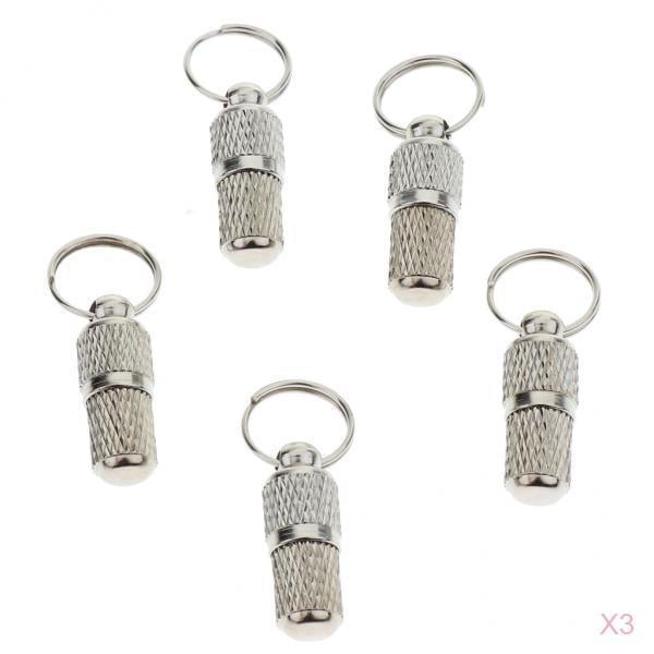 15x Anti-Lost Pet Dog Cat Puppy ID Dirección Nombre Etiqueta Etiqueta Barril Zulema Etiqueta de identificación anti perdida