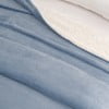 thumbnail image 4 of Great Bay Home Cozy Plush / Sherpa Reversible Throw Blanket, King, Powder Blue, 4 of 5