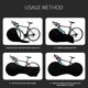 thumbnail image 3 of Labymos Cubierta de rueda de bicicleta, bolsa, 3 of 5