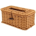 thumbnail image 1 of Cubierta de Caja PañUelos Rectangular RatáN, Soporte para Tejido Bohemio, Dispensador Granja Vintage el Hogar, 1 of 5