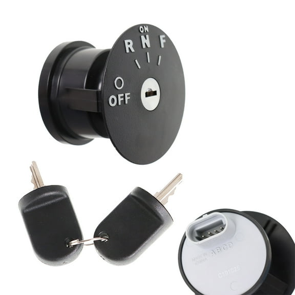 munirater Ignition Key Switch for EZGO RXV Electric Golf Cart Fit for 2008 and up