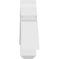 thumbnail image 3 of 48"W x 12"H x 4"D x 4"F, 6/12 Pitch, Alberta Architectural Grade PVC Gable Bracket, 3 of 8