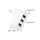 thumbnail image 4 of Computer PC Teléfono de ratón Adaptador de transmisión de carga 3-Port USB HUB USB3.0 Splitter Laptops Docking Station Extender Office Blanco en bolsa Vogacara EL005770-04, 4 of 7