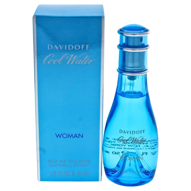 Perfume EDT Spray Davidoff Cool Water EDT Spray Dama 1.7 oz