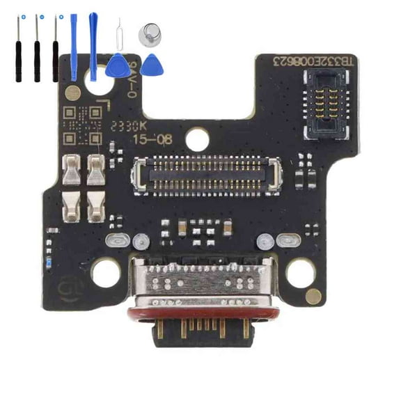 Eutoping USB Charging Port For Xiaomi Redmi Note 13 Pro  5G Dock Connector Charger Board Flex Cable Assembly Replacement with tool