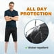 thumbnail image 4 of pstuiky Pantalones cortos para hombre, Pantalones cortos cargo cómodos con botones y bolsillos informales de verano para hombre Pantalones cortos de entrenamiento, 4 of 5