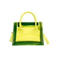 thumbnail image 4 of Bolsa Moda PVC transparente mujer Crossbody claro Totes (verde) Likrtyny Para Estrenar, 4 of 9