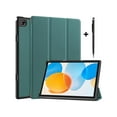 thumbnail image 1 of Case for Teclast M40 / M40 Pro / P20S / P20HD, Tri fold Slim Lightweight Hard Shell Smart Protective Cover with Multi-Angle Stand, Universal Stylus Pen, 1 of 7