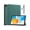 Dark Green, variant on Case for Teclast M40 / M40 Pro / P20S / P20HD, Tri fold Slim Lightweight Hard Shell Smart Protective Cover with Multi-Angle Stand, Universal Stylus Pen