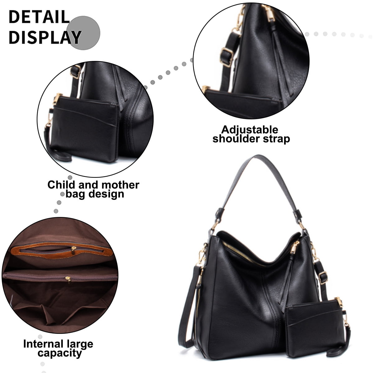 Large handbag with shoulder strap hotsell