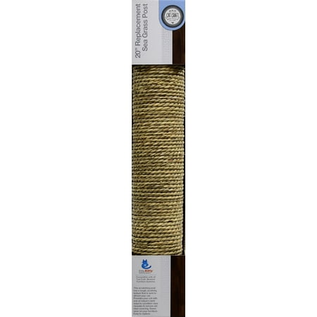 Cat Craft Replacement Seagrass Scratching Post, 20"