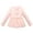 Pink, variant on Big Girls Beige Sweet Bow Overcoat 10