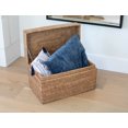 thumbnail image 1 of Artifacts Rattan™ Rectangular Hinged Chest/Trunk, 1 of 2