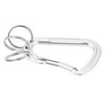 thumbnail image 2 of Multifunctional Aluminium Alloy, Carabiner Mountaineering Lock Outdoor Camping Mousqueton D Buckle Outdoor Accessory Black, 2 of 8