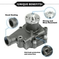 thumbnail image 3 of Bomba de agua Unique Bargains para motor Mitsubishi 4DR5 4DR-5 No.ME005183 con kit de adaptador de junta, 3 of 6