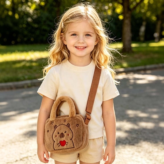 CAIXIA Messenger Bag For Women Kids Cute Animal Character Lightweight Crossbody Messenger Bag, Perfect For School Travel Everyday Outdoor Use