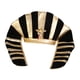 thumbnail image 2 of Sombrero de Faraón Egipcio de Halloween Negro Y Dorado, Accesorios Versátiles, Suaves Y Cómodos, Resistentes para La Mayoría de Salvador Tocado egipcio, 2 of 10