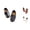 Black, variant on VOUZZA Toddler Sneakers Children Solid Casual Shoes Boys Girls Flat Bottom Lightweight Soft Slip On Penny Loafers Kids Footwear