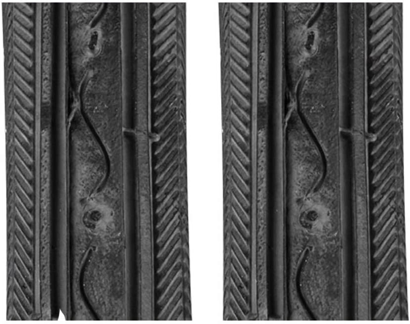 Road Raised Center Recreational Low Resistance Black Gum Wall Tire Pair 26 x 1-3/8