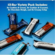 Barebells Protein Bars Peoples Choice Variety Pack - 24 Bars (2 Packs of 12), 20g High Protein Treats - Chocolate Nutrition Bars with No Added Sugar - On-The-Go Breakfast or Post-Workout Snack
