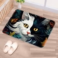 thumbnail image 5 of Cat Non-Slip Machine Washable Polyester Floor Carpet Office Rug Chair Mats, 5 of 6
