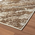 thumbnail image 3 of Luxe Weavers Geometric Beige Gold Rustic Wood Floor Area Rug 5x7 Carpet, 3 of 8