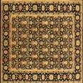 thumbnail image 1 of Ahgly Company Indoor Square Oriental Brown Industrial Area Rugs, 8' Square, 1 of 4