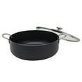 thumbnail image 5 of Infuse 10.5Qt Nonstick Aluminum Covered Caldero Jumbo Cooker Saute Pan with Glass Lid, Black, 5 of 5