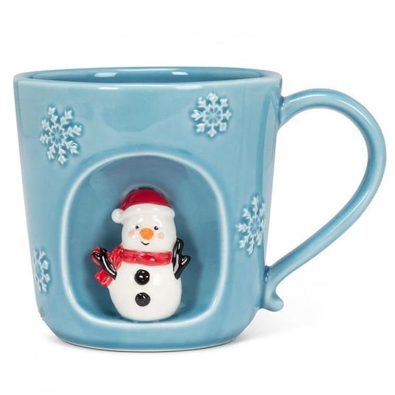 MDR Trading Inc. AB-27-ALCOVE-643_Q01 Snowflake With Snowman Mug