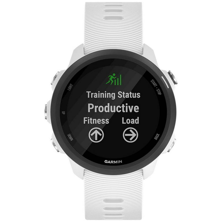  Garmin Forerunner 245 Music, GPS Running Smartwatch with Music  and Advanced Dynamics, White : Electronics