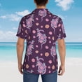 thumbnail image 6 of Daiia Snake And Flower Hawaiian Shirt for Men Gentle Cotton Regular Short Sleeve Casual-3X-Large, 6 of 9