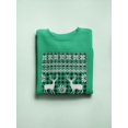 thumbnail image 3 of Christmas And New Year Design Sweatshirt Women -Image by Shutterstock, Female 4X-Large, 3 of 4