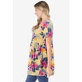 thumbnail image 3 of Woman Within Plus Size Short-Sleeve Empire Waist Tunic, 3 of 6