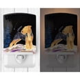 thumbnail image 2 of Caroline's Treasures SS8464CNL Starry Night Welsh Terrier Ceramic Night Light, 6x4x3", multicolor, 2 of 2