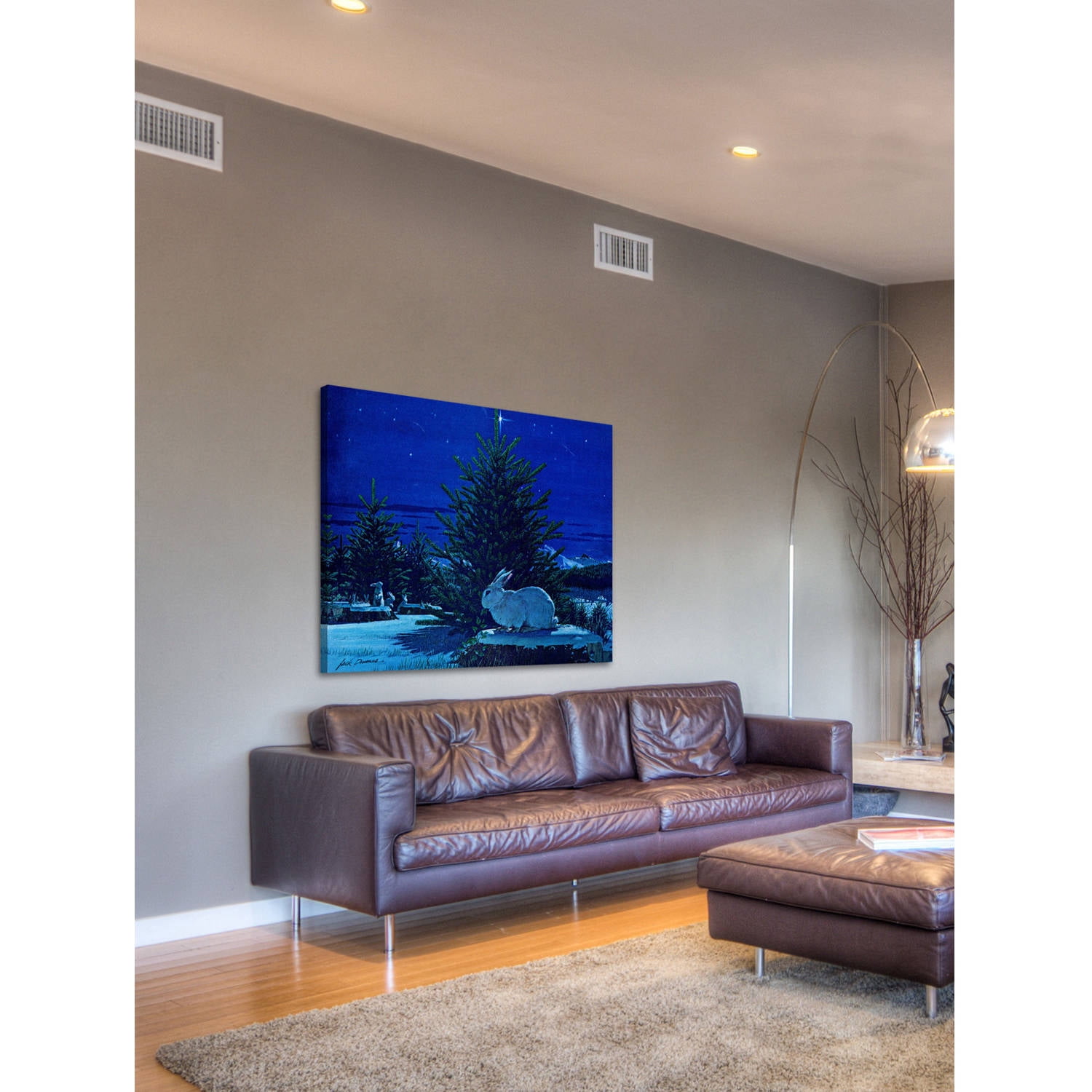 Marmont Hill - "First Tree" Painting Print on Wrapped Canvas