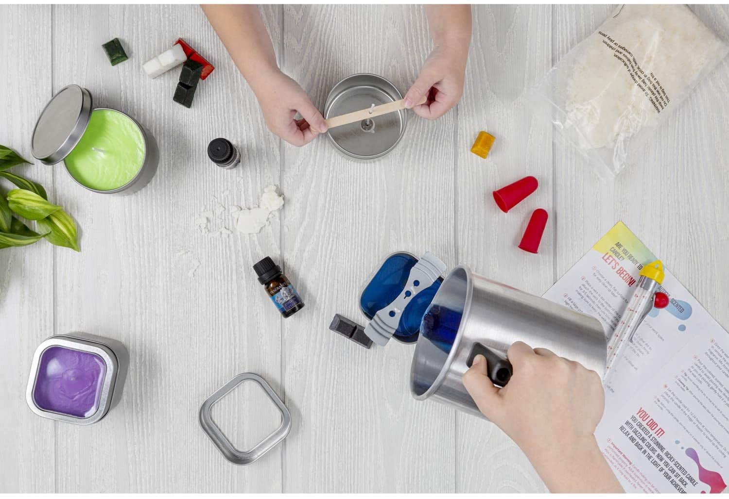 Etienne Alair DIY Candle Making Kit, Candle Wax To Make Your Own Candles For Adults And Kids