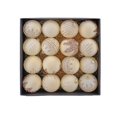 thumbnail image 2 of Eolstice Velvet Christmas Ball Ornaments, Flocked Balls with Glitter Embossed Details, Holiday Tree Hanging Festive Decor for Home, Party, Indoor, 2 of 5