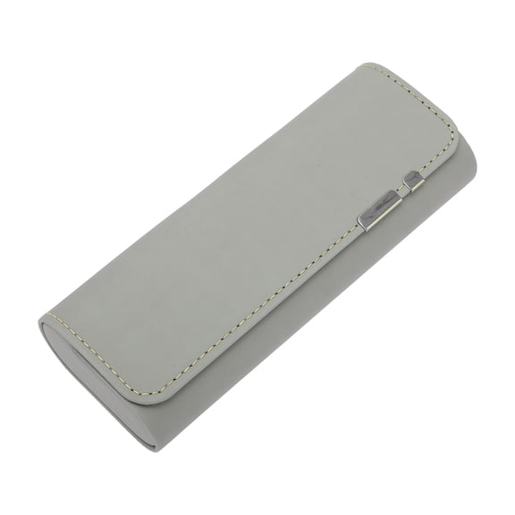 Unique Bargains Portable Eyeglasses Case 6.3"x2.56"x1.38"(L*W*H) Gray