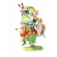 thumbnail image 3 of Murdock, Ramona 11x14 Black Modern Framed Museum Art Print Titled - Native Pow Wow Dance, 3 of 5