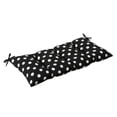 thumbnail image 2 of Pillow Perfect Coussin d'Amour à Pois Noir/blanc Intérieur/extérieur, 2 of 4
