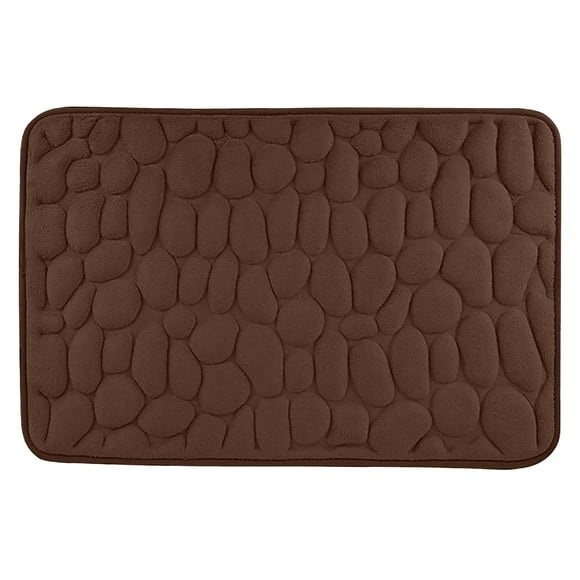 Zonao Discount Memory Cotton Bathroom Floor Mat Bathroom Water Absorbent Non Slip Mat Living Room Bedroom Kitchen Entrance Carpet