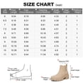 thumbnail image 6 of Pennysue Women's Platform Chelsea Booties Nude Round Toe Ankle Boots Size 8.5, 6 of 8
