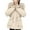 Beige, variant on Breezora Women Winter Puffer Coat Thicken Lined Down Parka Outerwear for Cold Weather Comfort and Fashionable Style with Lightweight Warmth L Size Beige