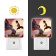 thumbnail image 3 of Guardián del Dragón Luz nocturna LED con sensor de anochecer a amanecer para dormitorio, baño, pasillo, escaleras - Lámpara LED nocturna de enchufe, 0.5W - 1 pieza, 3 of 6