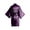 Dark Purple, variant on Elegant Rhinestone Bride Bathrobe For Women Silk Like Wedding Morning Gown Bridal Makeup Parties Celebrations Sky Blue,One Size