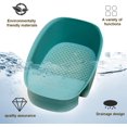 thumbnail image 3 of Sink Strainer Colander Drain Basket, Multifunction Saddle-shaped Mesh Strainer, Corner Food Strainer over The Sink for Kitchen Waste, Vegetable, Fruits, 3 of 6