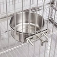 thumbnail image 4 of ACDANC Cat Food Bowl,Premium Stainless Steel Cat Food Bowls,Non-Slip Base Puppy Bowls,Style4,14*5.5cm, 4 of 4