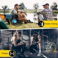 thumbnail image 3 of Feltar 16 Inch Solar Fan, Portable Rechargeable Fan with 18000mAh Battery & 30W Solar Panel, Waterproof Outdoor Fan for Camping, Greenhouse, Shed, Pet House, 3 of 8